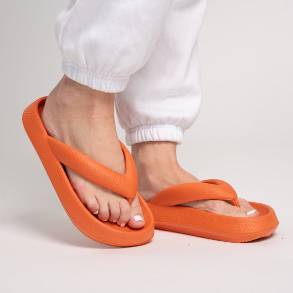 Outdoor Seaside Beach Thick Chunky Sole Flip Flops