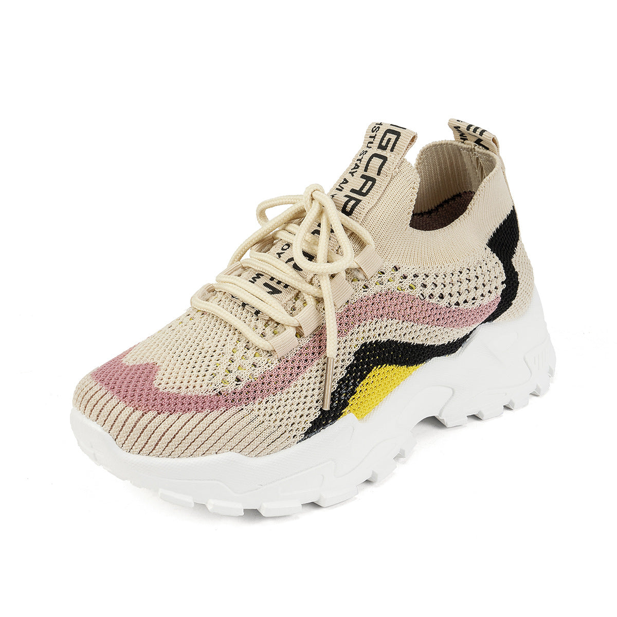 Thick Chunky Sole Stylish, Lightweight Soft Bottom Sports Women's Casual Sneakers